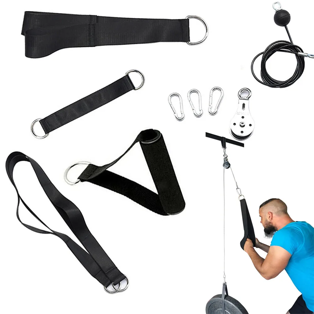 Fitness DIY Gym Pulley Cable Machine Attachment System Loading Pin Lifting Workout Arm Biceps Triceps Hand Training Equipment
Fitness DIY Gym Pulley Cable Machine Attachment System Loading Pin Lifting Workout Arm Biceps Triceps Hand Training Equipment