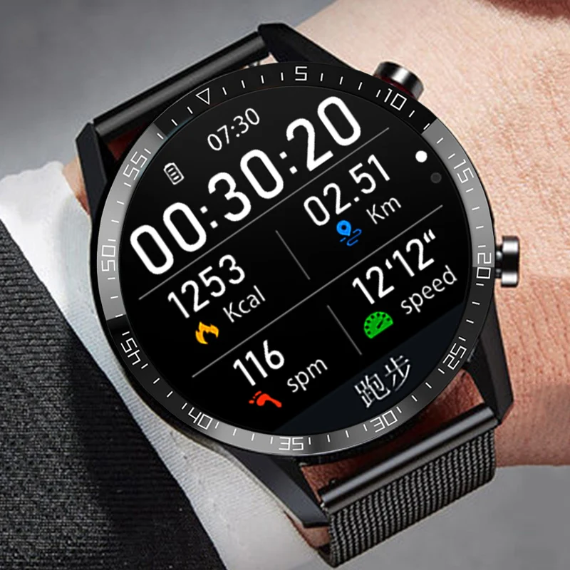 Смарт-часы для Xiaomi Apple Phone IOS Reloj умные часы с функцией ответа на звонки мужчин и