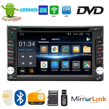 6.2" Android 9.0 2Din Car DVD Player Multimedia Radio Touch Screen USB/SD/AUX Stereo GPS Navigation Bluetooth WiFi RAM 2GB
6.2" Android 9.0 2Din Car DVD Player Multimedia Radio Touch Screen USB/SD/AUX Stereo GPS Navigation Bluetooth WiFi RAM 2GB