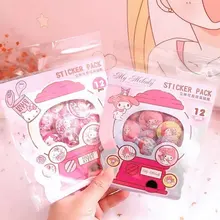 Kawaii Japanese Cartoon Merodi KT Ledger Stickers 3d Twisted Eggs DIY Album Book, Stationery Decoration Stickers Paper
Kawaii Japanese Cartoon Merodi KT Ledger Stickers 3d Twisted Eggs DIY Album Book, Stationery Decoration Stickers Paper