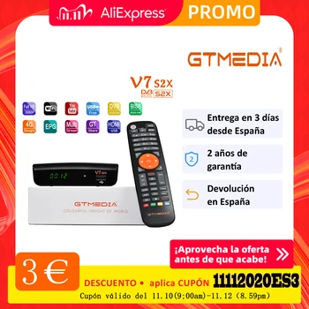 2020 NEW GTmedia V7 S2X DVB-S S2S2X VCM ACM Multi-stream T2MI Upgrade from Freesat V7S HD GTMEDIA V7S HD Satellite Receiver
2020 NEW GTmedia V7 S2X DVB-S S2S2X VCM ACM Multi-stream T2MI Upgrade from Freesat V7S HD GTMEDIA V7S HD Satellite Receiver