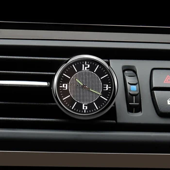 

1X Car Decoration Clock Interior Air Vents Outlet Quartz Watch For Jeep Renegade Wrangler JK Compass Grand Cherokee WJ Patriot