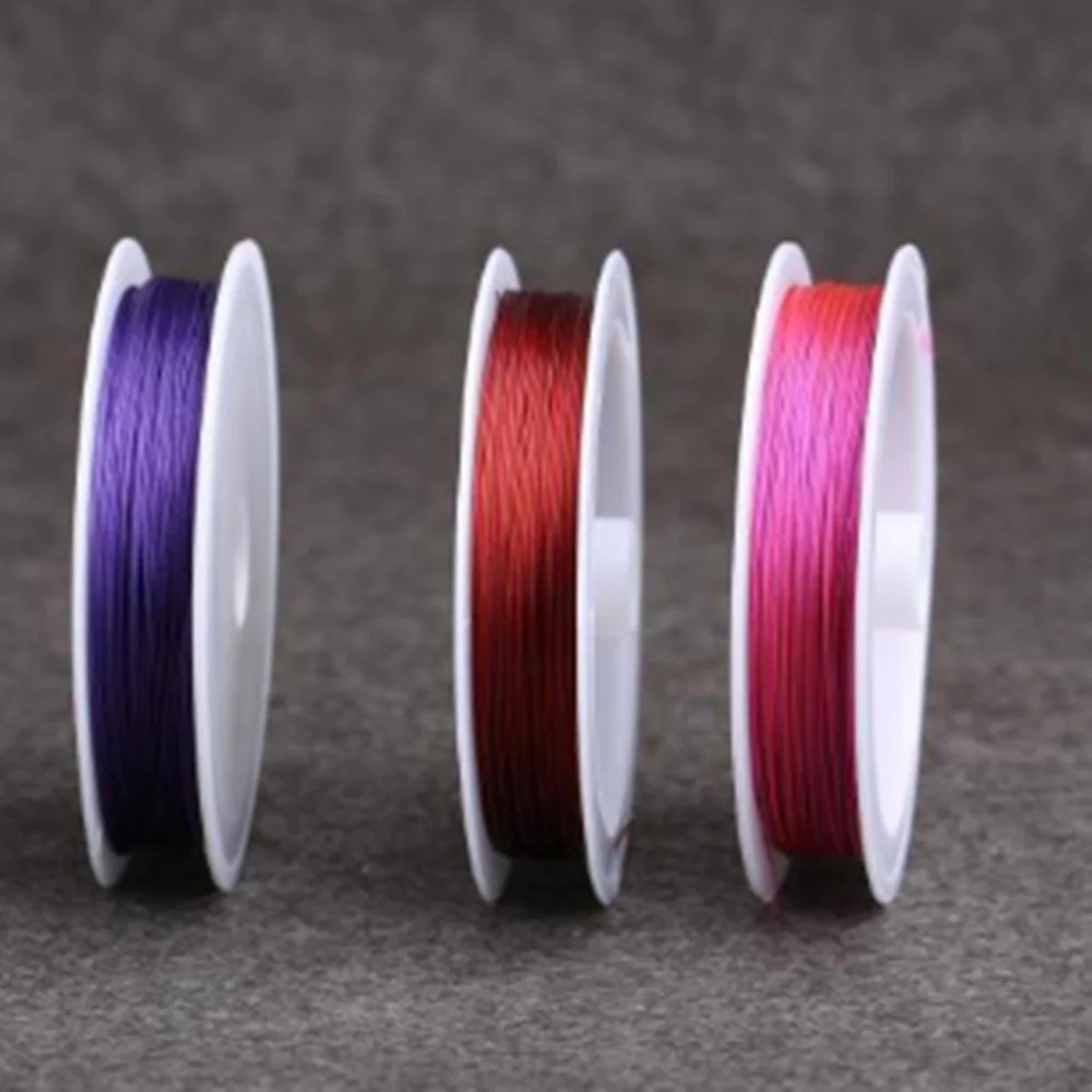 Copper Wire Beading Cord Thread 0.38mm Steel For DIY Bracelet Necklace Jewelry Making High Quality String Rope Accessories
Copper Wire Beading Cord Thread 0.38mm Steel For DIY Bracelet Necklace Jewelry Making High Quality String Rope Accessories