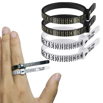 New Ring Size Ruler Loop Hand Measure Tool Circle US Ring Size Measure Finger Gauge For Ring Band Tester
New Ring Size Ruler Loop Hand Measure Tool Circle US Ring Size Measure Finger Gauge For Ring Band Tester