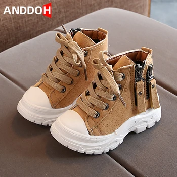 Size 21-30 Kids Anti-slippery Mid-cut Short Boots Baby Lightweight Casual Shoes Child Footwear Girls Wear-resistant Martin Boots 
Size 21-30 Kids Anti-slippery Mid-cut Short Boots Baby Lightweight Casual Shoes Child Footwear Girls Wear-resistant Martin Boots