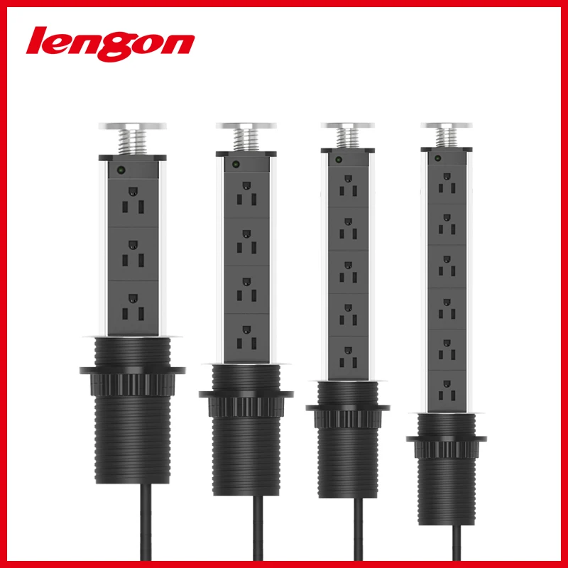 Lengon Pulling Pop Up USB Outlet Power Socket 3 US Plug with 2 USB Ports Tabletop Safe Hidden Outlet with Surge Protector for Ki
Lengon Pulling Pop Up USB Outlet Power Socket 3 US Plug with 2 USB Ports Tabletop Safe Hidden Outlet with Surge Protector for Ki
