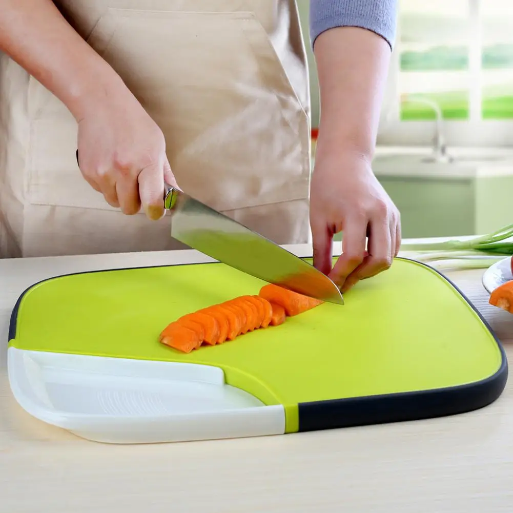 Double-Sided Chopping Board Non-slip Cutting Board With Multi-function Groove Grinding Garlic Kithcen Storage Tray Kitchen Tools
Double-Sided Chopping Board Non-slip Cutting Board With Multi-function Groove Grinding Garlic Kithcen Storage Tray Kitchen Tools