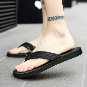 Hot Men's Summer Flat Sandals Leisure Beach Flip Flops Men Slides Big Size 48 Male non-slip Seaside slippers Indoor Home Shoes
Hot Men's Summer Flat Sandals Leisure Beach Flip Flops Men Slides Big Size 48 Male non-slip Seaside slippers Indoor Home Shoes