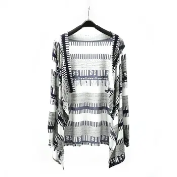 Fashion Patchwork Shirt Women Basic Coats Irregular Long-sleeved Cardigan Knitted Sweater Women Winter Autumn Outwear Shirt
Fashion Patchwork Shirt Women Basic Coats Irregular Long-sleeved Cardigan Knitted Sweater Women Winter Autumn Outwear Shirt