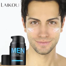 Laikou ácido hialurónico creme de rosto óleo-controle men lift anti-rugas endurecimento encolher poros acne creme dia hidratante clareamento(China)