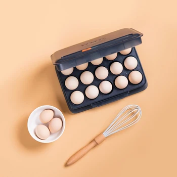 15Grid Egg Container Egg Case Refrigerator Food Eggs Storage Box Kitchen Tool Portable Egg Tray Wild Picnic Egg Holder Organizer
15Grid Egg Container Egg Case Refrigerator Food Eggs Storage Box Kitchen Tool Portable Egg Tray Wild Picnic Egg Holder Organizer