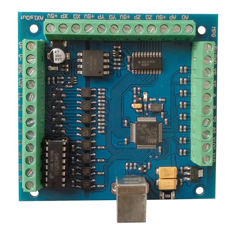 CNC Breakout board USB MACH3 engraving machine 4 Axis 100KHz stepper motion controller card driver board
CNC Breakout board USB MACH3 engraving machine 4 Axis 100KHz stepper motion controller card driver board