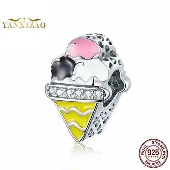 Ice cream wholesale Diy 925 sterling silver original natural stone beads for jewelry making Fit pandora charm bracelet
Ice cream wholesale Diy 925 sterling silver original natural stone beads for jewelry making Fit pandora charm bracelet