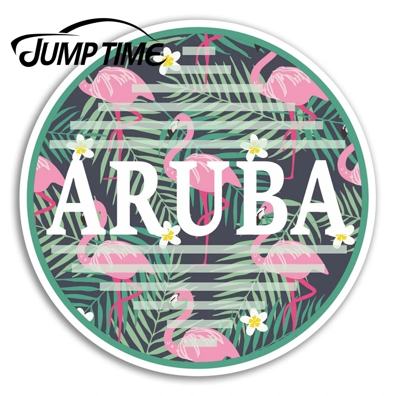 Jump Time Aruba виниловая наклейка s тропическая Путешествие для ноутбука багажная