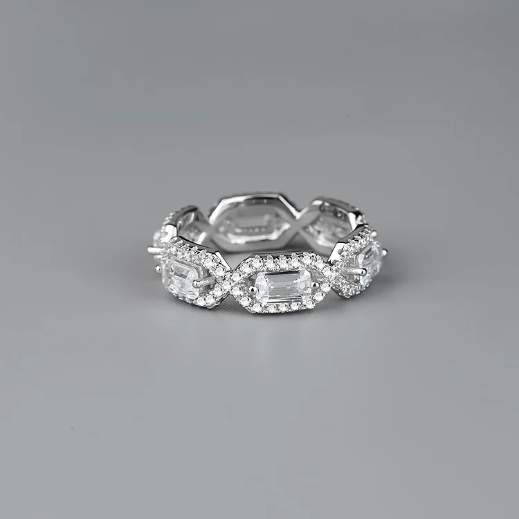 CMajor S925 Sterling Silver Jewelrywish European and American Style Fashion Temperament Delicate Engagement 7A CZ Ring for Women
CMajor S925 Sterling Silver Jewelrywish European and American Style Fashion Temperament Delicate Engagement 7A CZ Ring for Women