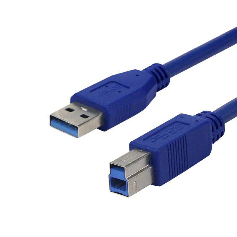 Высокоскоростной USB 3 0 кабель usb для принтера am к bm Удлинительный HP провод 1 5 м