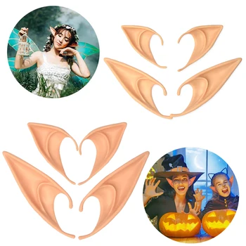 1 Pair Elves Cosplay Ears Men Women Halloween Holiday Party Angel Simulated Role Prop Soft Latex Fairy Pointed Ears Accessories
1 Pair Elves Cosplay Ears Men Women Halloween Holiday Party Angel Simulated Role Prop Soft Latex Fairy Pointed Ears Accessories