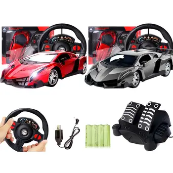 Gravity Sensing Steering Wheel 1:12 Four-way Remote Control Car Toy Simulation Fashion Sports Car Children's Rc Toy Car
Gravity Sensing Steering Wheel 1:12 Four-way Remote Control Car Toy Simulation Fashion Sports Car Children's Rc Toy Car