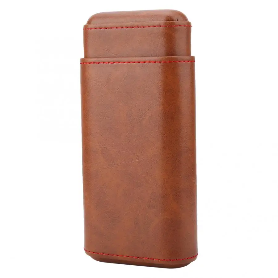 Hot Sale Organizer Storage Box 3 Tube Mini Portable Wooden Cigar Humidor Box Leather Cigarette Container Storage Case
Hot Sale Organizer Storage Box 3 Tube Mini Portable Wooden Cigar Humidor Box Leather Cigarette Container Storage Case