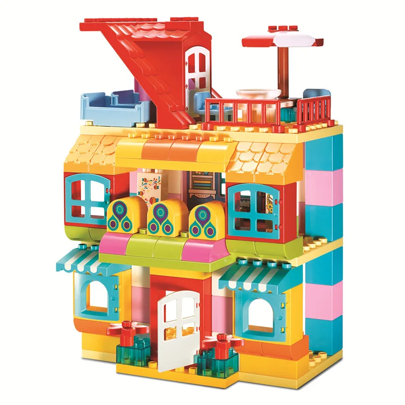 SMONEO Large Particles Building Blocks 55007 Joy Family Assembled House ENLIGHTEN Early Teaching Aids Educational Creative Toy
SMONEO Large Particles Building Blocks 55007 Joy Family Assembled House ENLIGHTEN Early Teaching Aids Educational Creative Toy