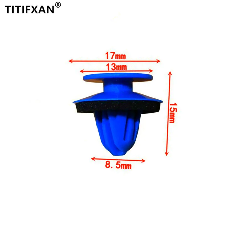 

20 шт авто задние колеса арки бровей Зажимы для 18 17 16 15 лет Q7 Q5 Q3 крыло пластиковые крепежи