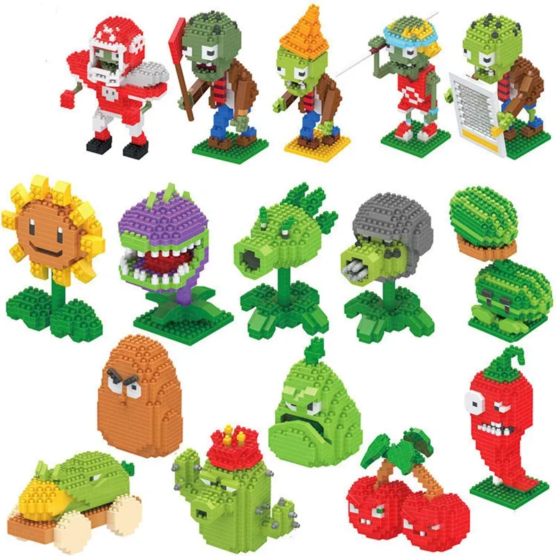New Plants vs Zombies Figures Building Blocks Bricks Compatible Action Struck Game Puzzle Toys Christmas Birthday Gifts For Kids
New Plants vs Zombies Figures Building Blocks Bricks Compatible Action Struck Game Puzzle Toys Christmas Birthday Gifts For Kids