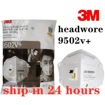 3M 9502V + head wear Protective Fold Masks Anti Dust Flu H1N1 PM 2.5 Multi Layer Filter Structure Industrial Fog enviroment
3M 9502V + head wear Protective Fold Masks Anti Dust Flu H1N1 PM 2.5 Multi Layer Filter Structure Industrial Fog enviroment
