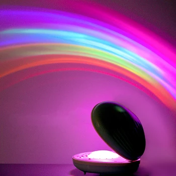 Rechargeable Rainbow Projector LED Shell-shaped Colorful Projection Lamp Romantic Starry Sky Night Light for Wife Girl Best Gift
Rechargeable Rainbow Projector LED Shell-shaped Colorful Projection Lamp Romantic Starry Sky Night Light for Wife Girl Best Gift