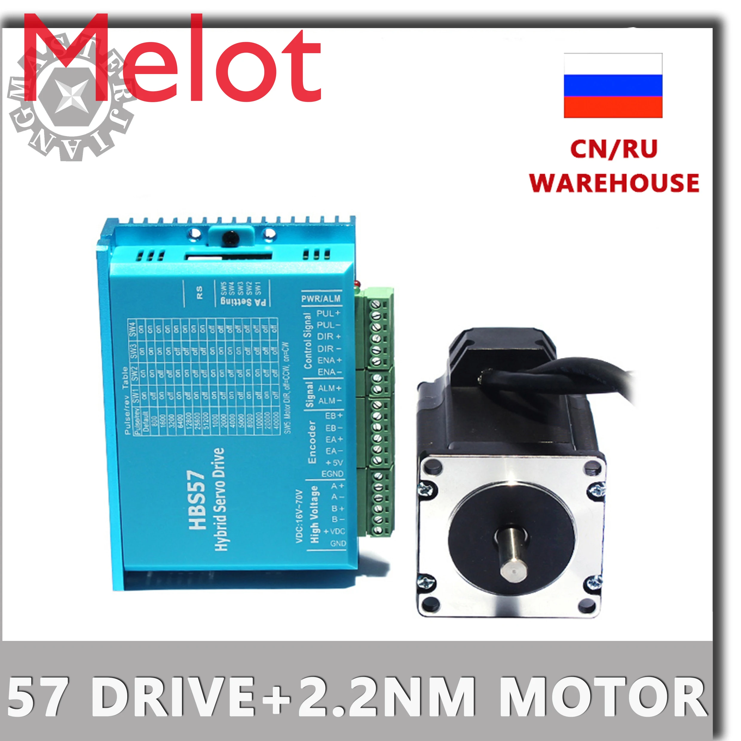 Nema 23 Stepper Motor Driver 2.2nm Servo Motor 57HSE2.2N+HBS57 Closed-loop step motor 2.2NM 57 Hybrid closed loop 2-phase. 
Nema 23 Stepper Motor Driver 2.2nm Servo Motor 57HSE2.2N+HBS57 Closed-loop step motor 2.2NM 57 Hybrid closed loop 2-phase.