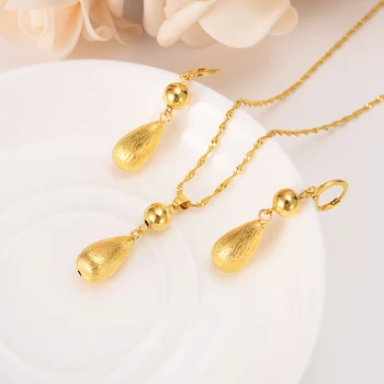 Ball beads lengthen Pendant Earrings Jewelry sets Classical Necklaces Set 22 K 24 K Thai Baht Yellow Gold Filled Fine gifts
Ball beads lengthen Pendant Earrings Jewelry sets Classical Necklaces Set 22 K 24 K Thai Baht Yellow Gold Filled Fine gifts