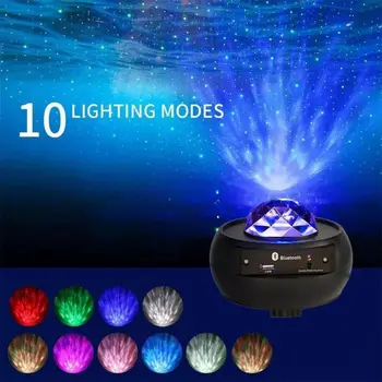USB Powered LED Starry Sky Projector Light Music Bluetooth Remote Control Decorative Night Lamp for Stage Party Bedroom
USB Powered LED Starry Sky Projector Light Music Bluetooth Remote Control Decorative Night Lamp for Stage Party Bedroom