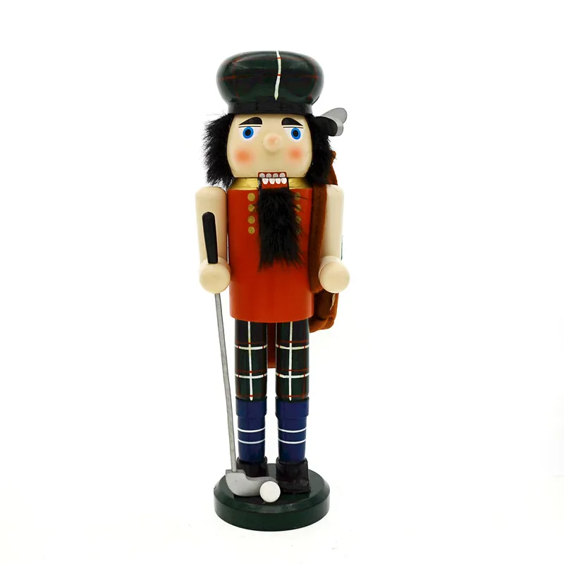 34CM christmas gift Orignal wood Golf Player Nutcrackers Figurines ornaments christmas decorations for home navidad
34CM christmas gift Orignal wood Golf Player Nutcrackers Figurines ornaments christmas decorations for home navidad