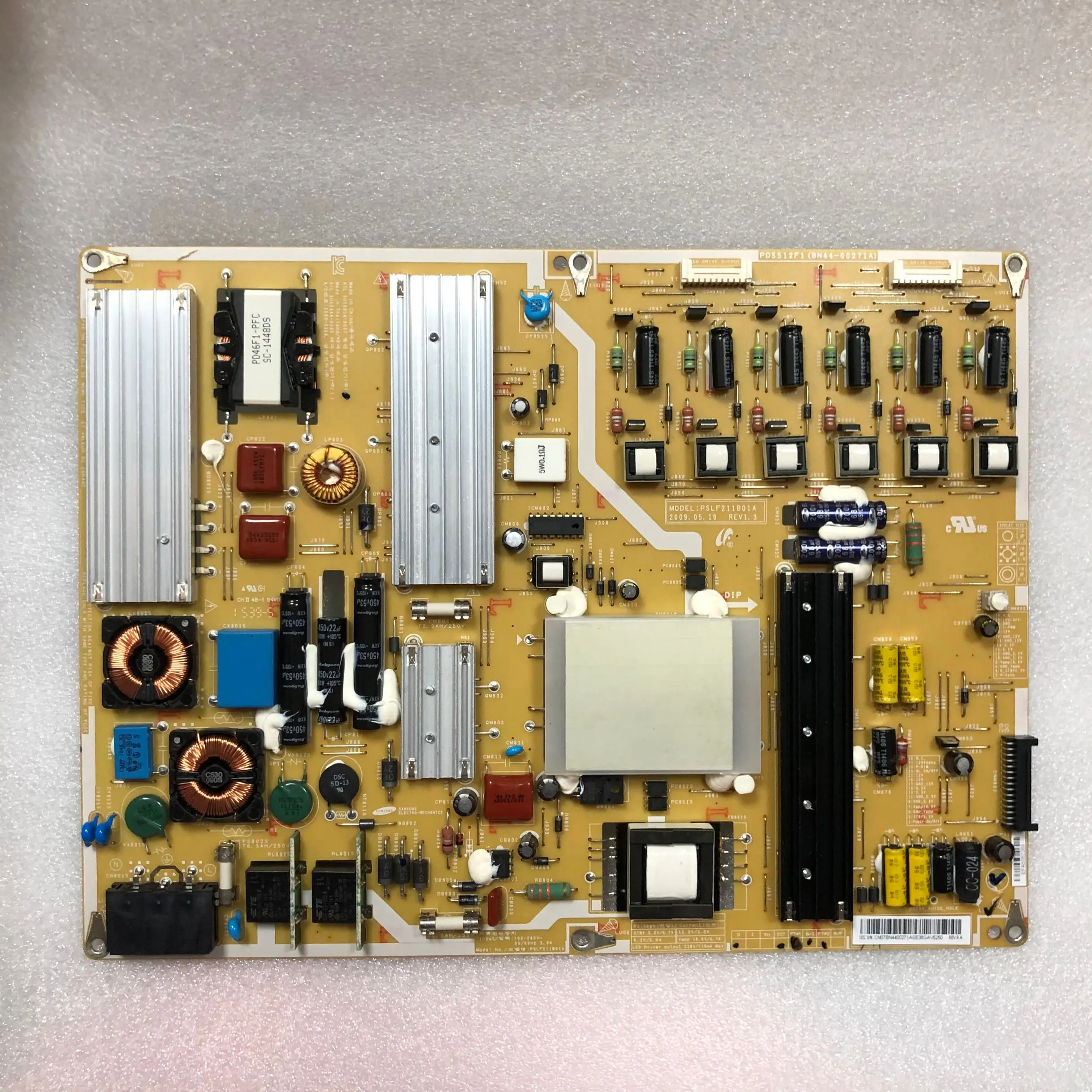 Оригинальная плата питания UA55B6000VF/B7000WF PD5512F1 BN44-00271A, аксессуары для динамиков
Оригинальная плата питания UA55B6000VF/B7000WF PD5512F1 BN44-00271A, аксессуары для динамиков