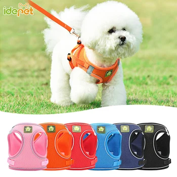 Reflective Pet Cat Harness with Leash Adjustable Dog Vest Harnesses Walking Supply Breathable Solid Collar for Small Large Dogs
Reflective Pet Cat Harness with Leash Adjustable Dog Vest Harnesses Walking Supply Breathable Solid Collar for Small Large Dogs