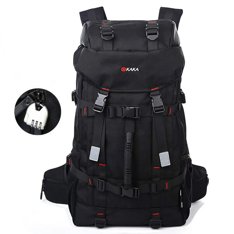 New Large Capacity Travel Backpack Male Outdoor Sports Backpack Oxford Cloth 55L Waterproof Durable Lock Mountaineering Bag
New Large Capacity Travel Backpack Male Outdoor Sports Backpack Oxford Cloth 55L Waterproof Durable Lock Mountaineering Bag