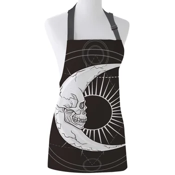 Magic Array Moon Sun Skull Print Apron Print Unisex Kitchen Bib with Adjustable Neck for Cooking Gardening
Magic Array Moon Sun Skull Print Apron Print Unisex Kitchen Bib with Adjustable Neck for Cooking Gardening