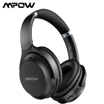 Mpow H12 IPO Bluetooth 5.0 Wireless Headset Active Noise Cancelling Over-Ear Headphone with CVC 8.0 Mic & 40 Hrs Playing Time
Mpow H12 IPO Bluetooth 5.0 Wireless Headset Active Noise Cancelling Over-Ear Headphone with CVC 8.0 Mic & 40 Hrs Playing Time
