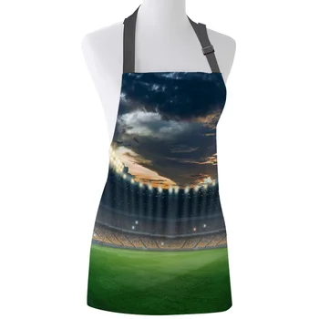 Stadium Playing Field Print Apron Print Unisex Kitchen Bib with Adjustable Neck for Cooking Gardening
Stadium Playing Field Print Apron Print Unisex Kitchen Bib with Adjustable Neck for Cooking Gardening
