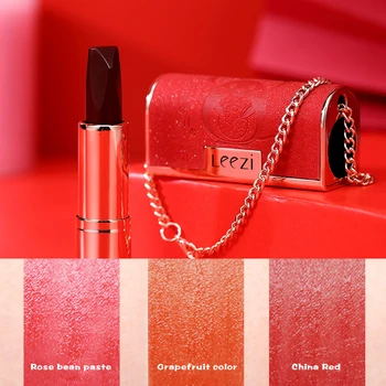 3-in-1 Velvet-like Matte Tri-color Lipstick Highly Pigmented Lip Makeup with Mini Chain Storage Bag MH88
3-in-1 Velvet-like Matte Tri-color Lipstick Highly Pigmented Lip Makeup with Mini Chain Storage Bag MH88
