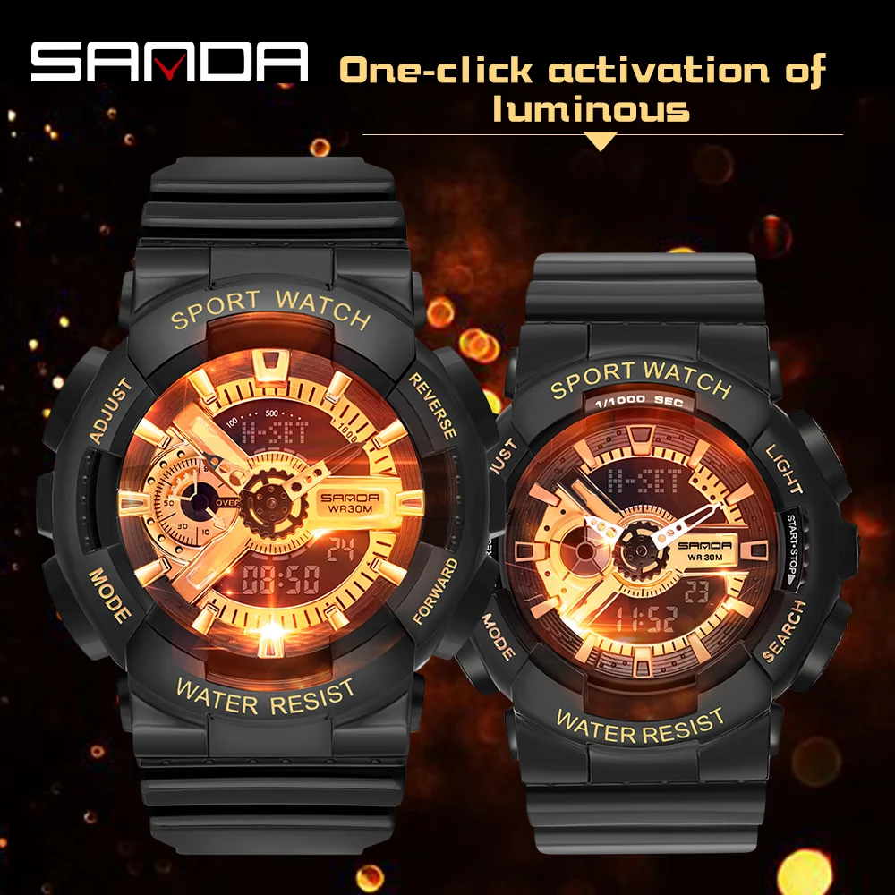 Raise Hand Light Gshock Watch Men Led Digital G Outdoor Multi-Function Shock Watches For Men Luminous Sports Hour Relojes Hombre
Raise Hand Light Gshock Watch Men Led Digital G Outdoor Multi-Function Shock Watches For Men Luminous Sports Hour Relojes Hombre