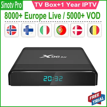 4k HD Romanian Poland Channels Android 9.0 8K IPTV Box S905x3 4Core X96 Air Swedish Espana Czech Slovak Israel Europe Live TV 
4k HD Romanian Poland Channels Android 9.0 8K IPTV Box S905x3 4Core X96 Air Swedish Espana Czech Slovak Israel Europe Live TV
