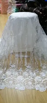 Hot white Color High Quality Guipure African Lace Fabric 2020 French Cord Lace Fabric Nigeria Lace Fabric for Wedding Dress
Hot white Color High Quality Guipure African Lace Fabric 2020 French Cord Lace Fabric Nigeria Lace Fabric for Wedding Dress