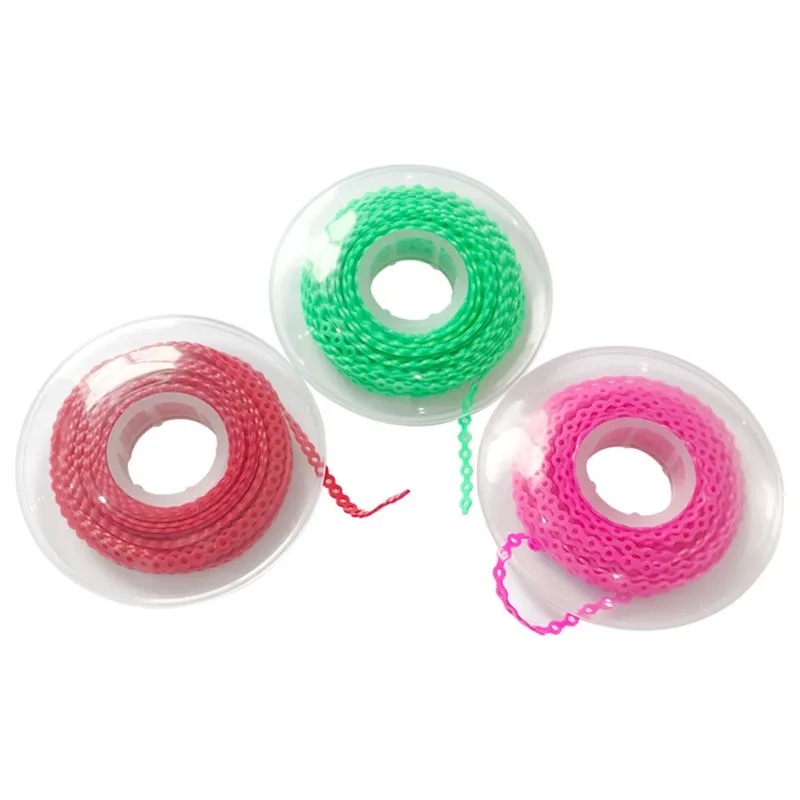 3 Pcs Dental Ultra Power Chain 3 Types Orthodontic Colorful High Quality Elastic Dentist Materials 
3 Pcs Dental Ultra Power Chain 3 Types Orthodontic Colorful High Quality Elastic Dentist Materials