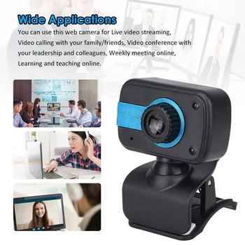 USB2.0 HD Webcam Camera Web Cam With For Computer Laptop Digital HD Video Camera Practical Camera In Stock Fast delivery
USB2.0 HD Webcam Camera Web Cam With For Computer Laptop Digital HD Video Camera Practical Camera In Stock Fast delivery
