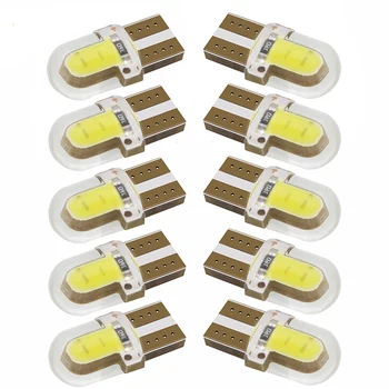 10pcs LED W5W T10 194 168 W5W COB 8SMD Led Parking Bulb Auto Wedge Clearance Lamp CANBUS Silica Bright White License Light Bulbs 
10pcs LED W5W T10 194 168 W5W COB 8SMD Led Parking Bulb Auto Wedge Clearance Lamp CANBUS Silica Bright White License Light Bulbs