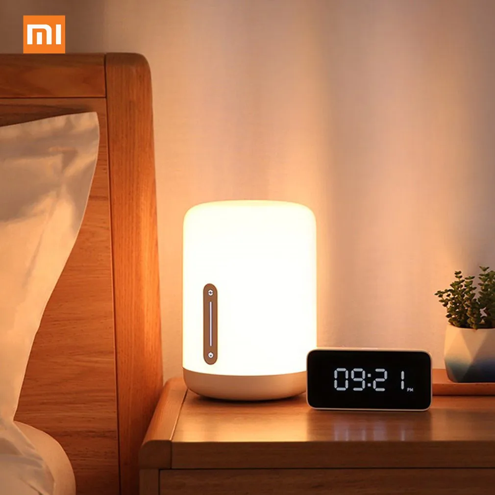 Xiaomi Mijia Bedside Lamp 2 Smart Table LED Light voice control touch switch Mi home app Led bulb For Apple Homekit Siri
Xiaomi Mijia Bedside Lamp 2 Smart Table LED Light voice control touch switch Mi home app Led bulb For Apple Homekit Siri