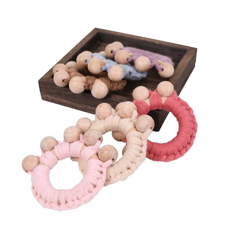 Baby Rattles Wooden Teethers Rodent Teething Baby Toys Handmade Cloth Wood Rings Bracelet Pendant Newborn Infant Soft Rattles
Baby Rattles Wooden Teethers Rodent Teething Baby Toys Handmade Cloth Wood Rings Bracelet Pendant Newborn Infant Soft Rattles