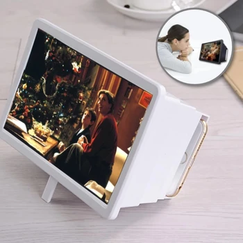Universal Mobile Phone Screen Magnifier Potable 3D Phone Screen Bracket Enlarge Stand Eyes Protection Display Amplifier Expander
Universal Mobile Phone Screen Magnifier Potable 3D Phone Screen Bracket Enlarge Stand Eyes Protection Display Amplifier Expander