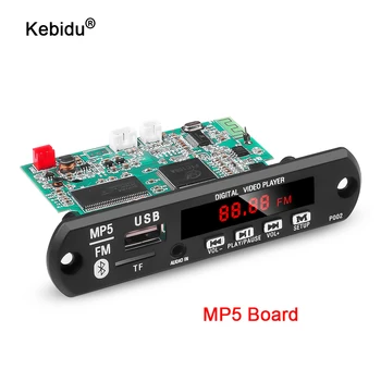 5V 12V MP3 Module WMA MP5 Decoder Board 1280x720 2-Channel Output Wireless Bluetooth5.0 Audio Module Support e-book USB TF Radio
5V 12V MP3 Module WMA MP5 Decoder Board 1280x720 2-Channel Output Wireless Bluetooth5.0 Audio Module Support e-book USB TF Radio