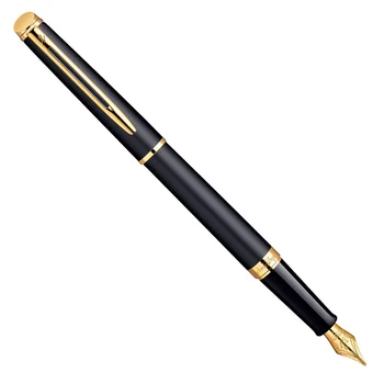 Ручка перьевая Waterman Hemisphere Essential Matt Black GT, толщина линии F, перо: позолота 23К
Ручка перьевая Waterman Hemisphere Essential Matt Black GT, толщина линии F, перо: позолота 23К